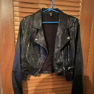 Black Winsdor Leather Jacket